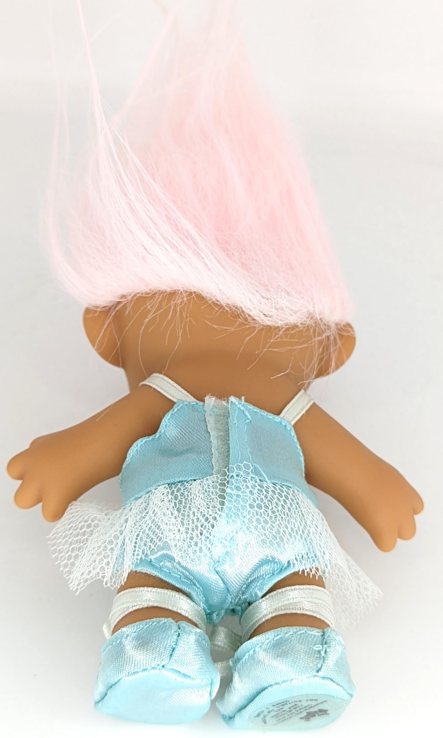 Amazon.com: Generic Troll Doll Russ Pink Hair Vintage Retro 5 inch