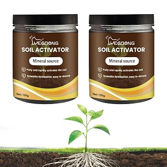 2Pcs Soil Activator, Soil Pro Activator, Nauticos SoilActivator, Organic Soil Activators and Plant Fertilizers Enhance Growth for Vegetables & All Plants