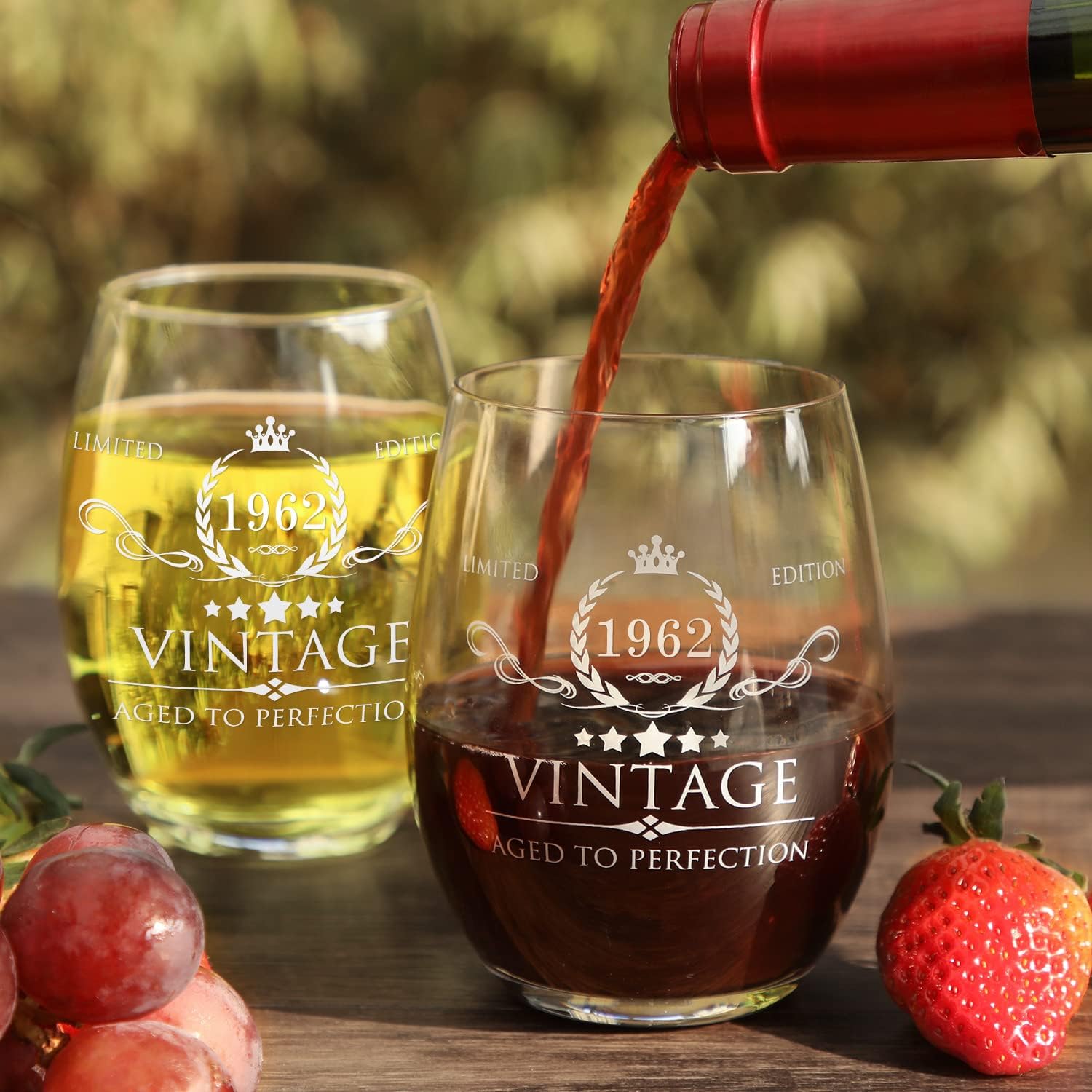 Exсluѕіvе Dіѕсоunt 60% Prісе 60th Birthday Gifts for Women and Men - 15oz Wine Glass - 60th Birthday Decorations for Women - 60th Anniversary Ideas for Her, Mom, Dad, Husband, Wife