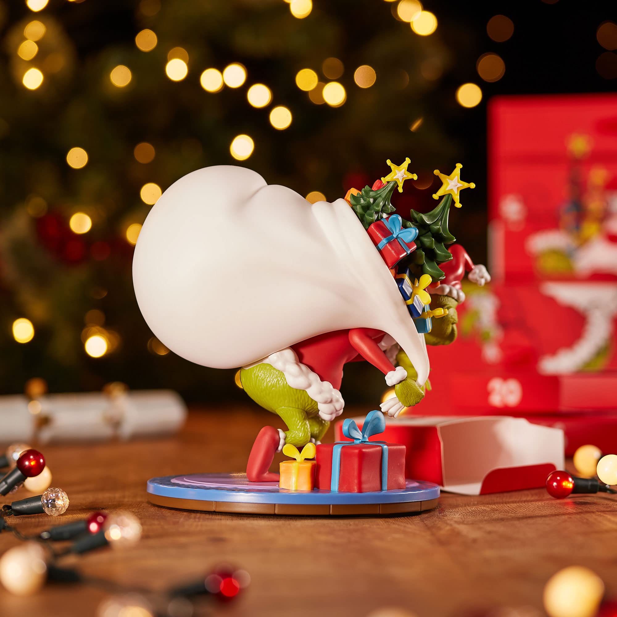 CC Countdown Characters von Numskull 2023 Dr Seuss Der Grinch Sammlerfigur - Offizielle Der Grinch Merchandise - Zusammenbaubare Charakterstatue