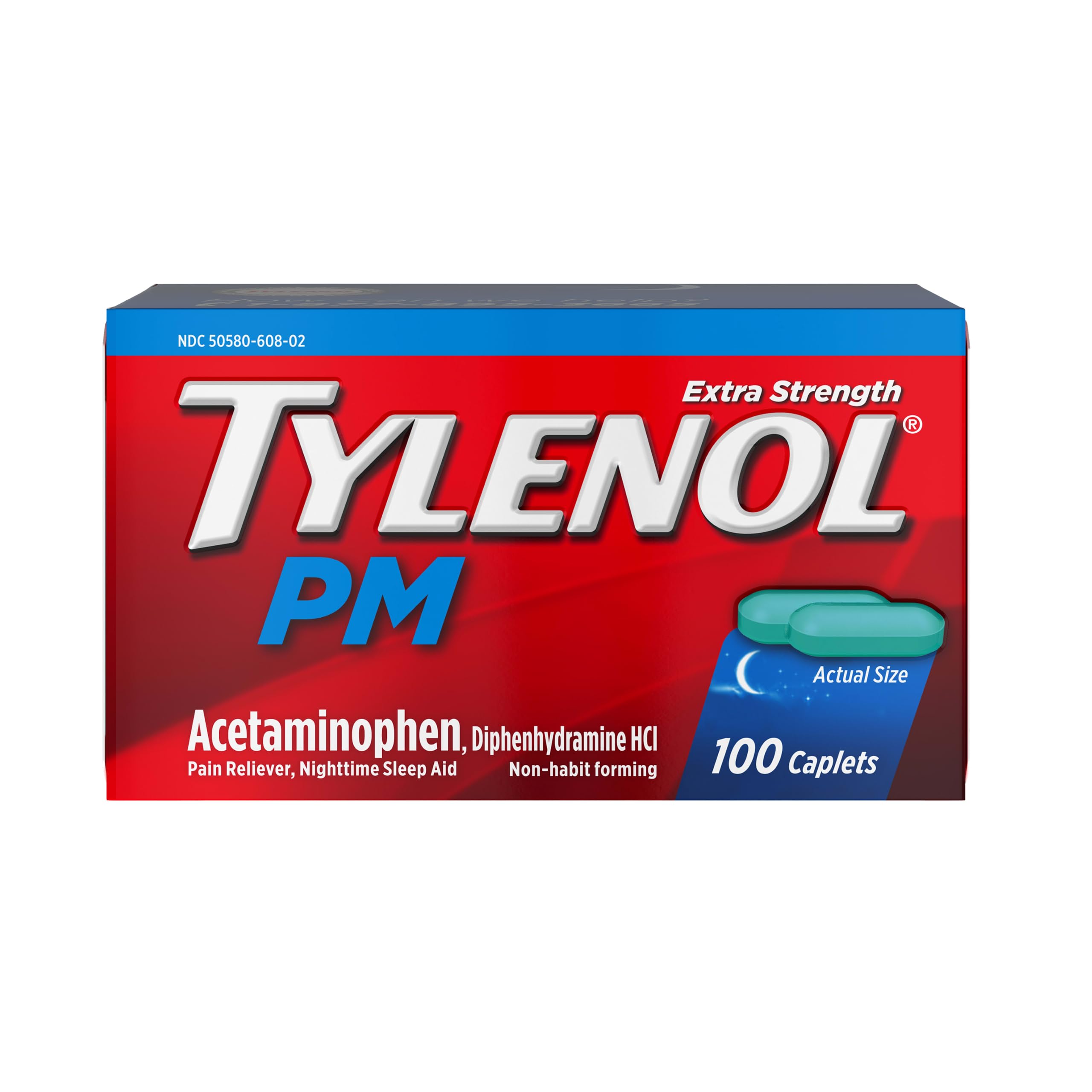 Tylenol PM Extra Strength Nighttime Pain Reliever & Sleep Aid