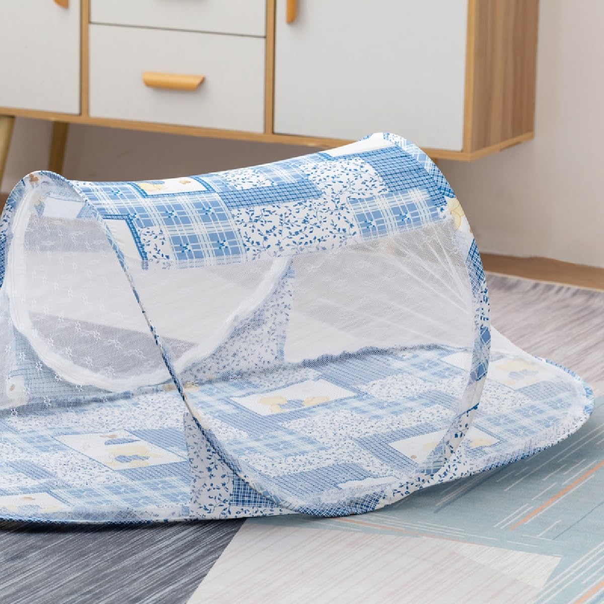 Moustiquaire Bébé Pliable - 108x60x38 Cm - Protection Anti-Moustiques Pour Lit Ou Voyage