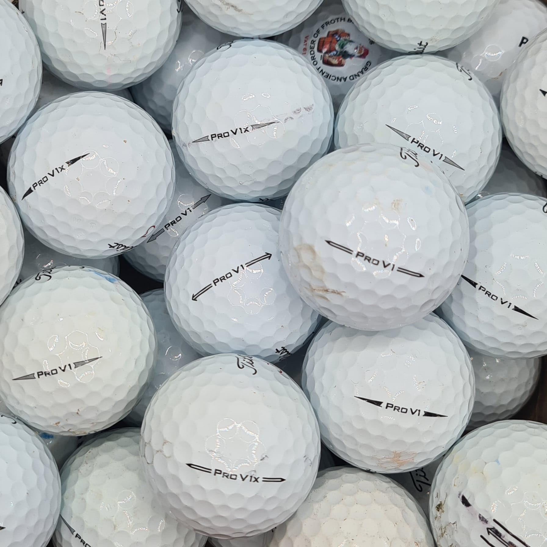 SDP Golf Balls – Premium Used Lake Pro V1/ Pro V1x Mix B Grade Recycled Lake Balls for Titleist Golf Balls - Used, Not New - Pack of 20