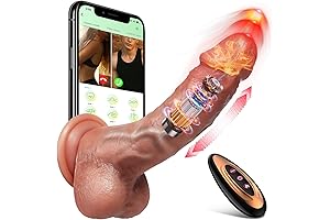 Thrusting Dildo Vibrator Sex Toys