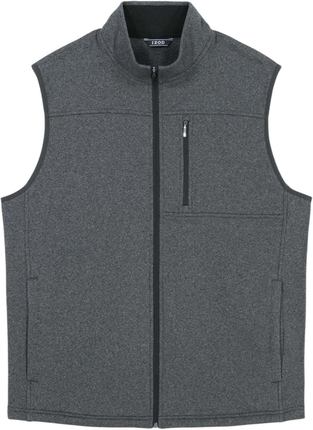 IZOD Men's Advantage Performance Full Zip Sweater Fleece Vest