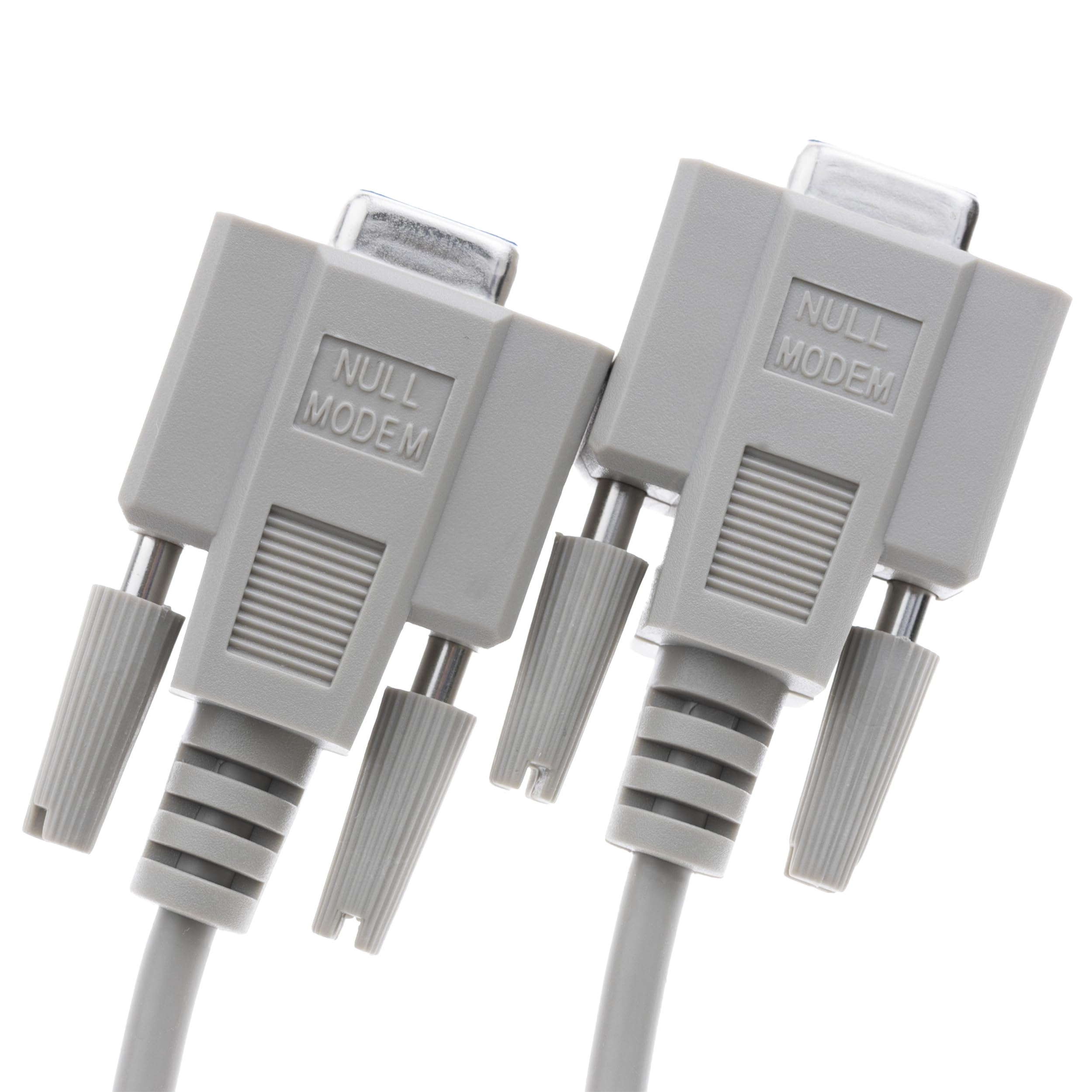 CableWholesale 6 stóp DB9 żeński/DB9 żeński, 8C, null modem kabel (10D1-20406)