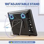 14" Portable TV, Small Television with Antenna ATSC Tuner, Battery Powered TV LCD Monitor 1080P, HDMI, USB, AV in, for Camping, Car, RV, Travel, Remote Control