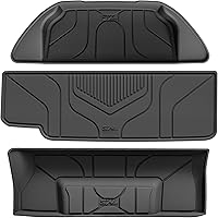 Vista 17 de 3W – Tapetes y revestimiento para maletero compatibles con Tesla Model S 2021-2026, tapetes TPE para todo tipo de clima con ajuste personalizado