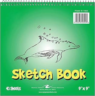 Roaring Spring Kids Spiral Art Sketch Book, 9