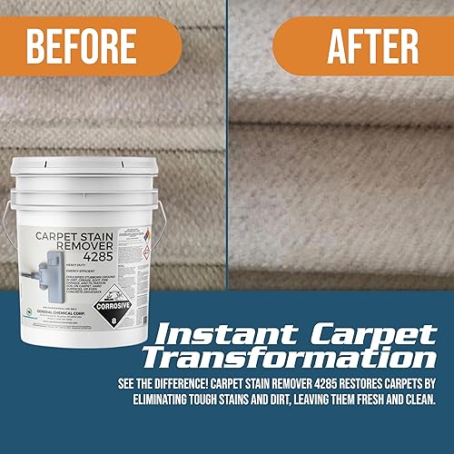 Miniatura 2 de CarpetGeneral Desengrasante profesional de alfombras 4285 - Líquido de limpieza resistente para alfombras impecables, producto de limpieza