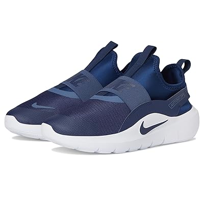 Nike Kids Flex Runner 4 (Big Kid) Kids Shoes Midnight Navy/Midnight Navy/Blue Void