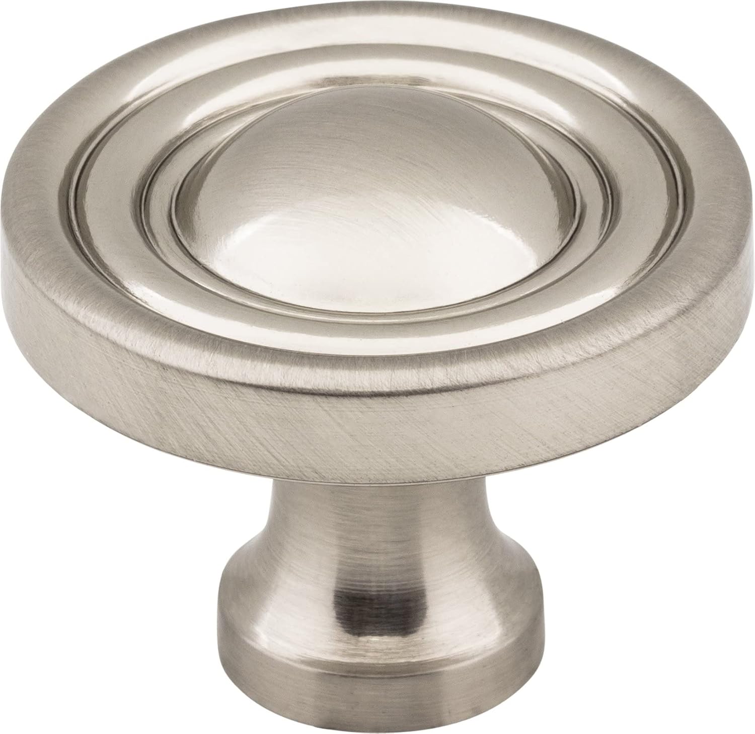 Bella Cabinet Knob - 1 3/8" Diameter in Satin Nickel
