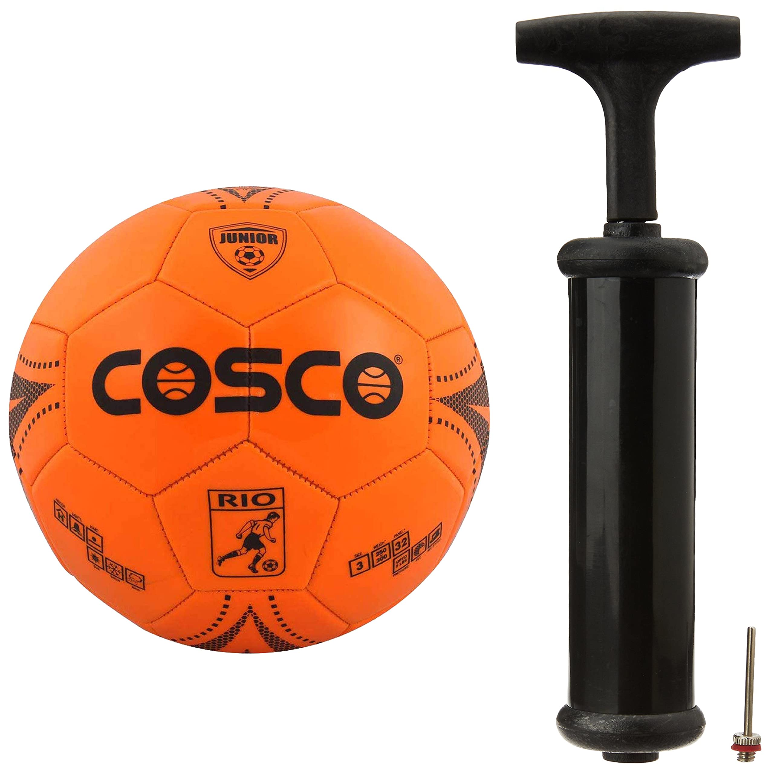 Cosco Rio Football, Size 3 and Cosco Hand Pump (B07JFW4KHN) Amazon Price History, Amazon Price Tracker