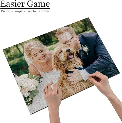 Miniatura 5 de Rompecabezas personalizados de fotos, rompecabezas de madera personalizados para adultos y niños, personaliza tu propio rompecabezas de fotos