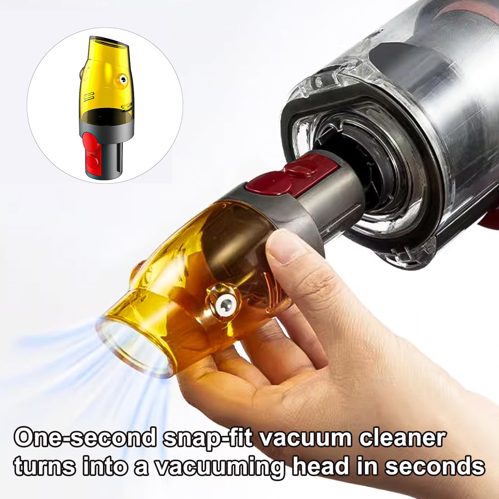 Akcesoria do odkurzacza, do odkurzacza Dyson, głowica ssąca, nasadka do mopa, adapter szybkozamykający, do odkurzacza Dyson V7, V8, V10, V11, V12, V15, seria