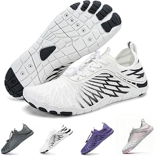 Hiking Barefoot Shoes for Women Men Breathable & Non-Slip Athletic Footwear Wide Toe Water Shoes,Designed for Walking,Running&Swimming
