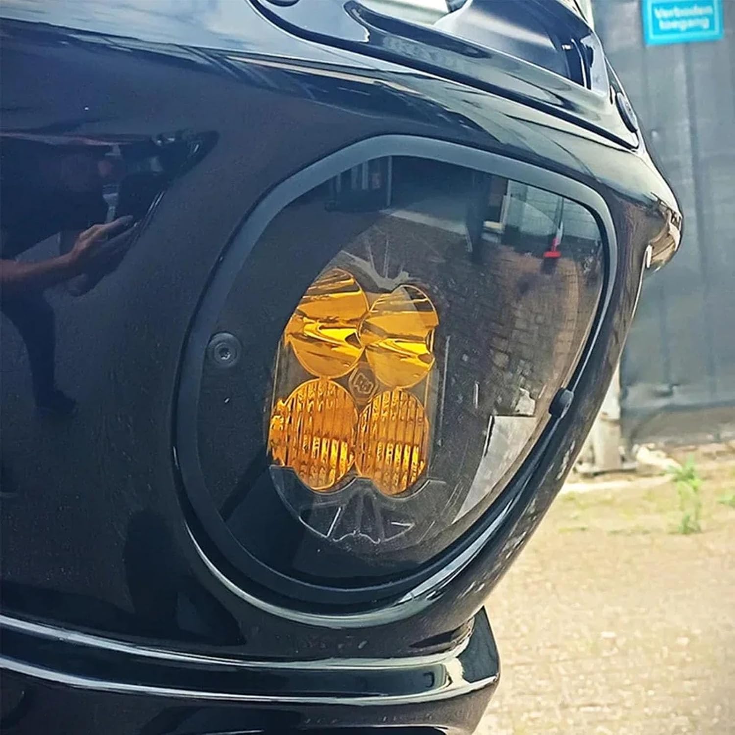 For Softail Low Rider ST(FXLRST) low rider st 2025 2024-2022 Motorcycle Headlight Protection Cover Guard Fairing (Transparent)