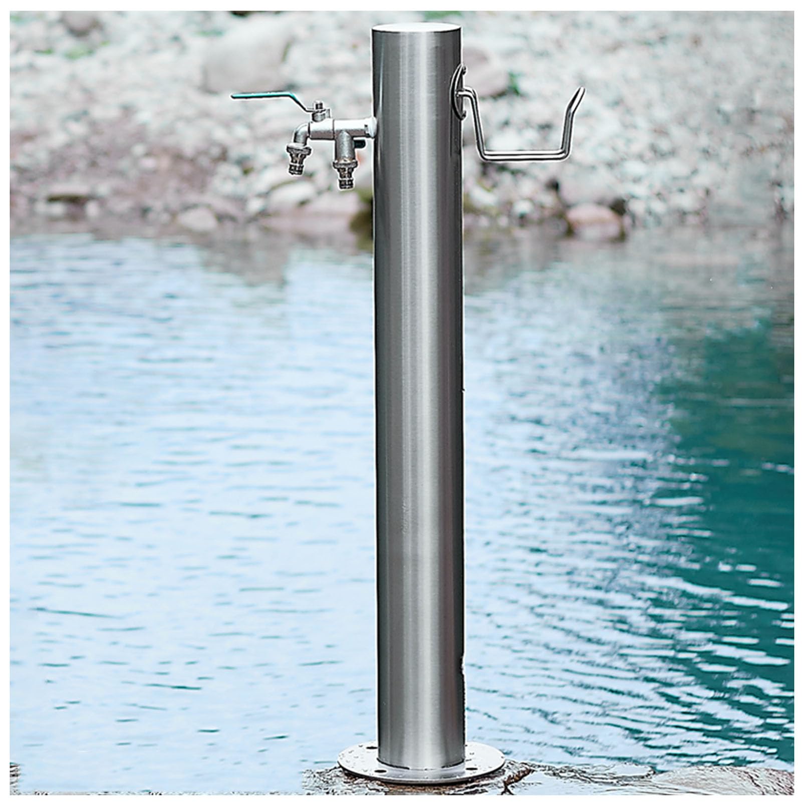 ZYCHSJXA Outdoor Fountain with Faucet Anti-Leak Design for Garden and Yard Decorative Water Feature Landscaping Stylish Decor