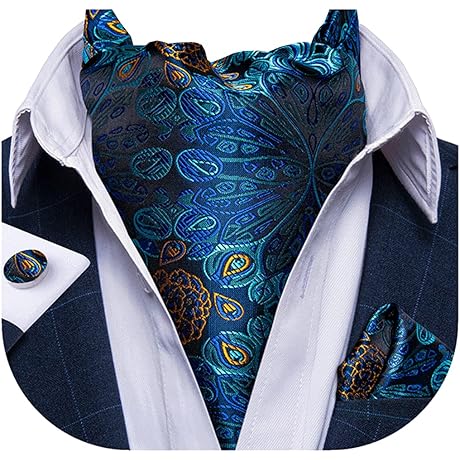 3PCS Ascot Ties for Men: Enhance Your Dapper Style