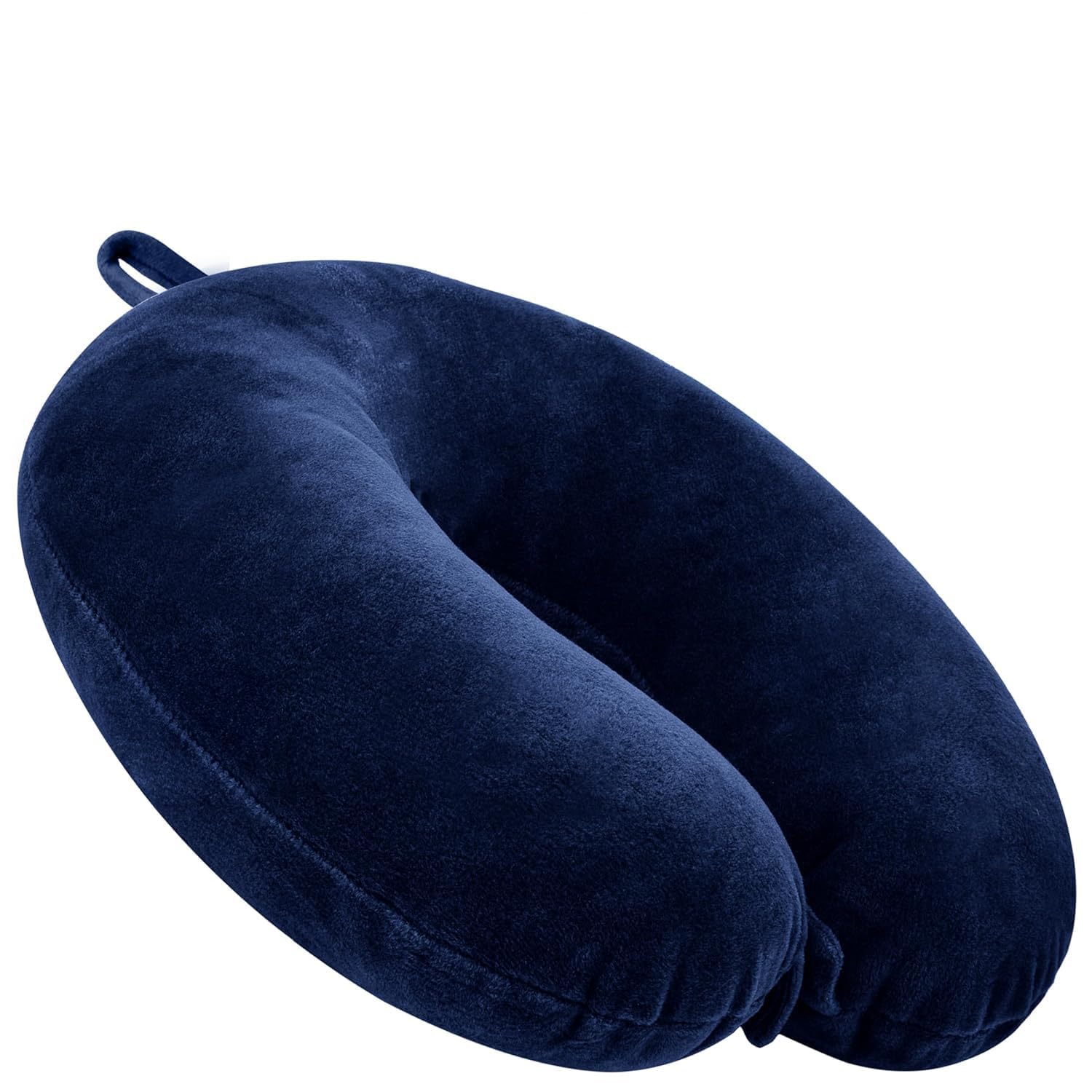 Crackles U Shaped Neck Pillow for Travel in Airplane Flight/Car/Train for Sleeping,Comfortable Head Rest Neck Support | Lightweight Travel Pillow for Men and Women (Navy Blue)-image-33