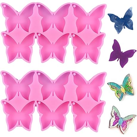 Captivating Butterfly Silicone Molds for Resin Crafts