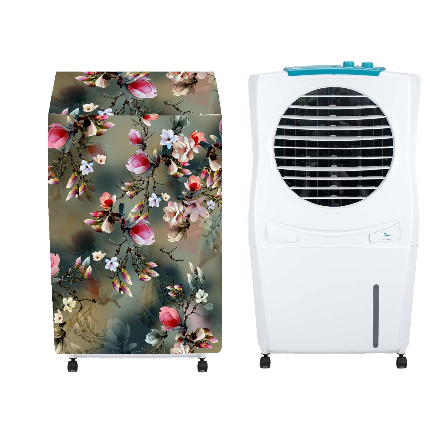 HomeStore-YEP Air Cooler Cover for Symphony Ice Cube 27 Litre Personal Cooler Water Resistant Size(LXBXH) cm: 49x34x84