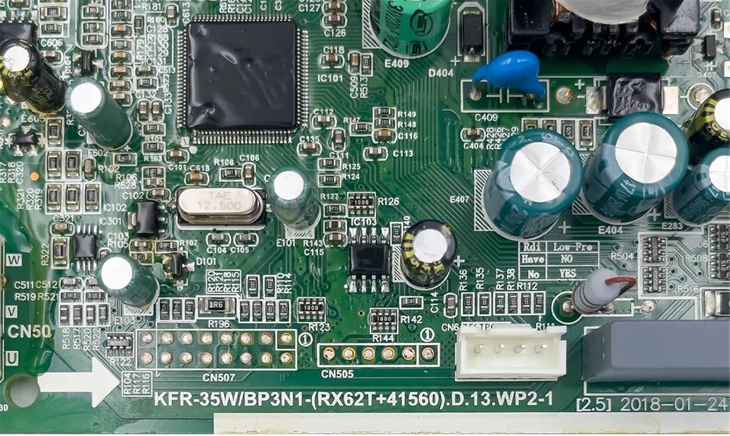 1pcs KFR-35W/BP3N1-(RX62T+41560).D.13.WP2-1 17122000002718 Control Board Air Conditioner PCB Conditioning Spare Parts(Original Model)