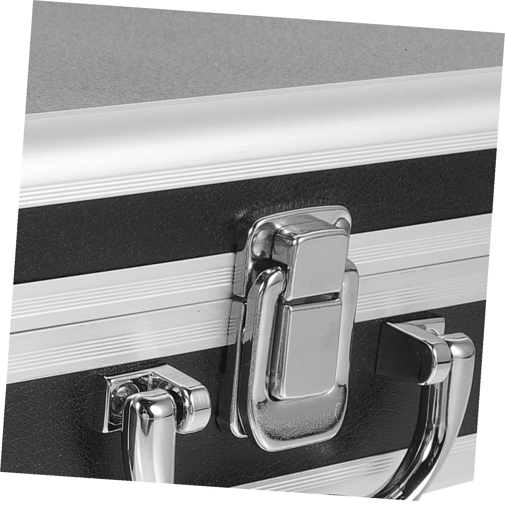 Professioneller Mikrofonkoffer mit Griff aus Abs und Aluminiumlegierung Hartschaliges Gehäuse mit Dreilagigem Schaumstoff Schutz für Handmikrofone Reisen