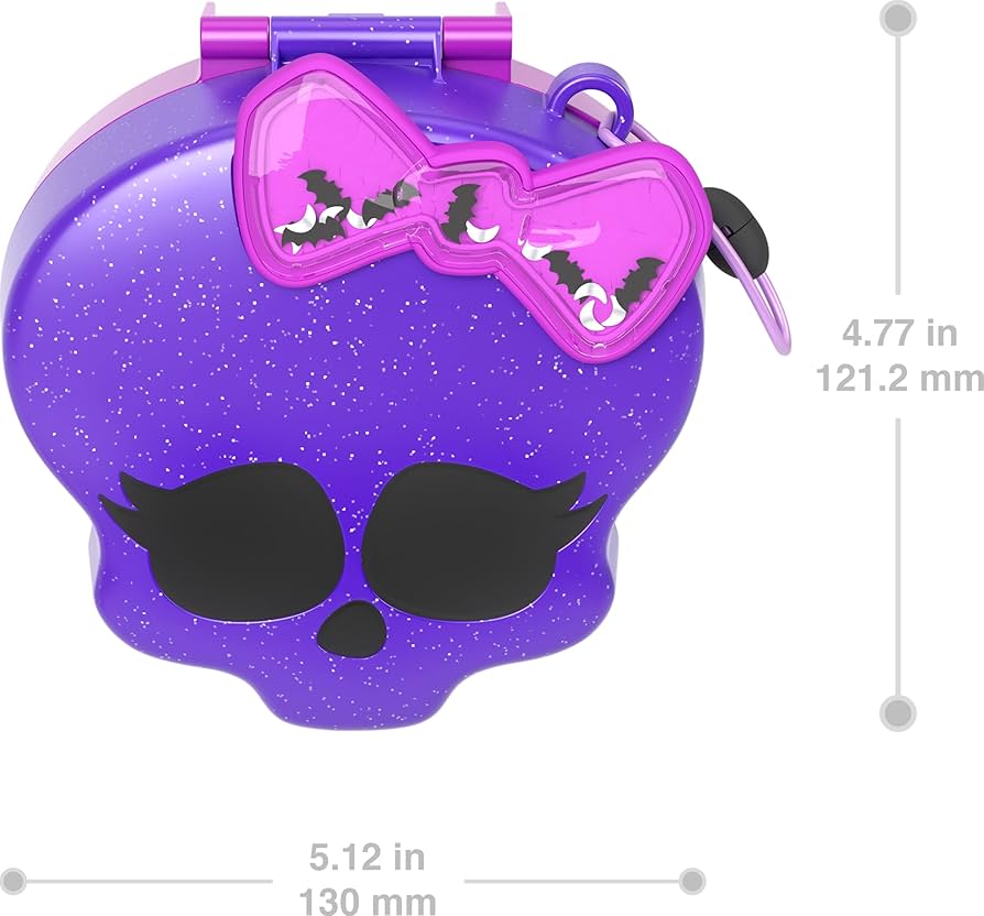最新作♪ モンスターハイ　ポリーポケットプレイセット　モンスターハイドール Amazon.com: Polly Pocket Monster High Playset with 3 Micro