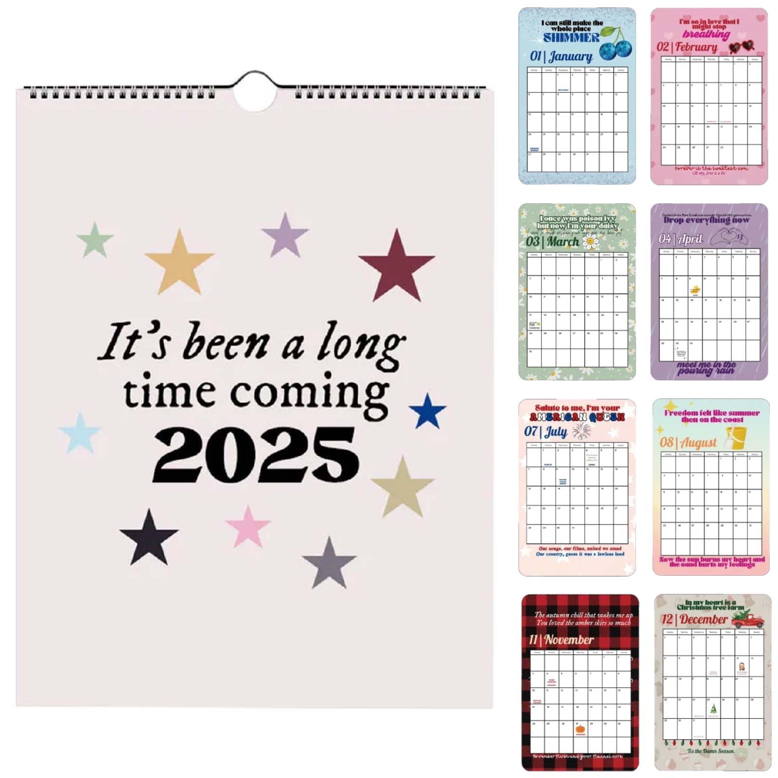 2025-taylor-calendar-taylor-lyric-calender-taylor-calendar-with-song-lyrics-12-monthly-calendar-planner-music-lover-gifts-lyric-calendar-christmas-gifts-1pcs-amazon-co-uk-stationery-office-supplies