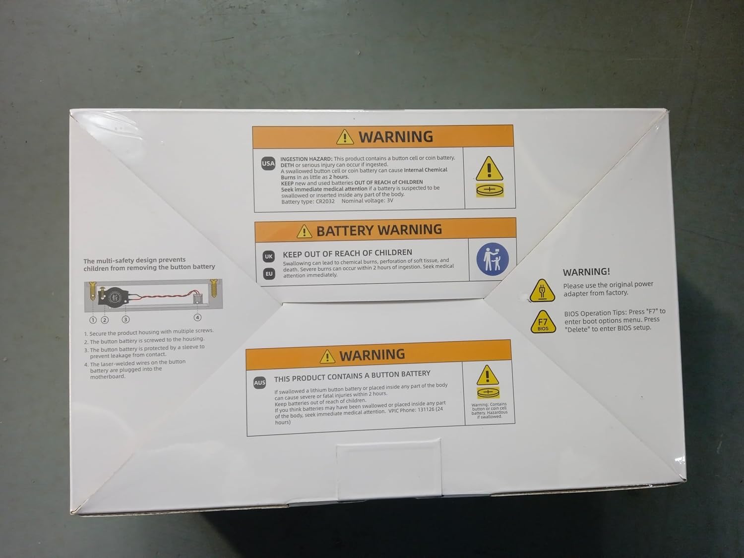 MeLE Overclock X5 Mini PC Dual LAN Processors i5-12450H (up to 4.4GHz) Micro PC Dual NIC 32GB DDR4 1TB ROM Small Desktop Computers Four Screens Display, HDMI2.0+DP1.4, 2.4G&5G WiFi, BT5.2 - Image 9