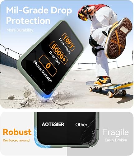 Miniatura 3 de AOTESIER Funda protectora compatible con iPhone X, funda para iPhone Xs con silicona líquida forro de microfibra suave antiarañazos funda ultrafina