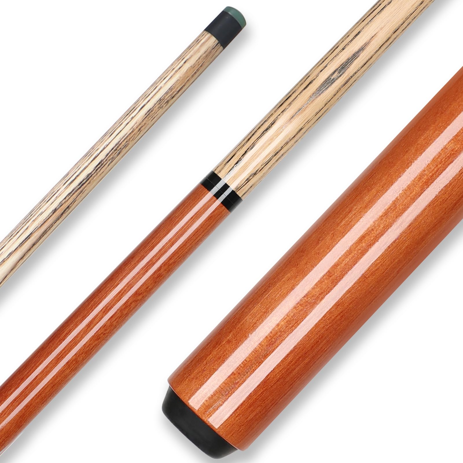 QGF Jump Break Stick Cue, Heavy Hitter Jump Break Cue,2/3 Piece Pool Stick 21~25oz (Breaking Cue 23oz)