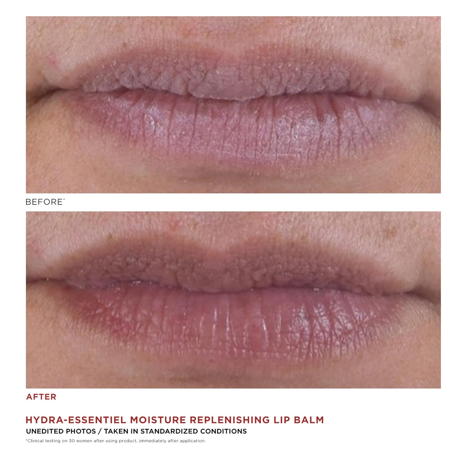 Clarins Hydra-Essentiel Moisture Replenishing Lip Balm | 60 Seconds to Plumper Skin* | 24H Hydration* | Contains Hyaluronic Acid + Plumping Peptides | All Skin Types | 0.5 Ounces