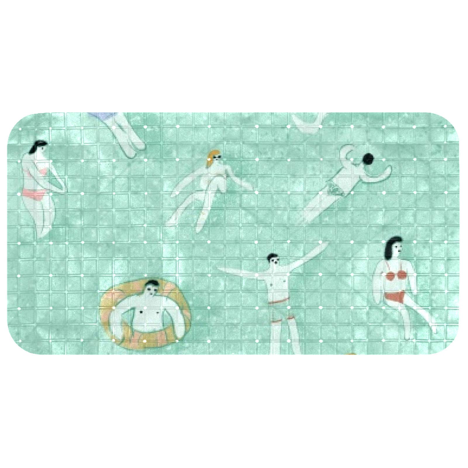 Tapis de bain pour bébé avec trous de drainage Bennigiry sûr et doux