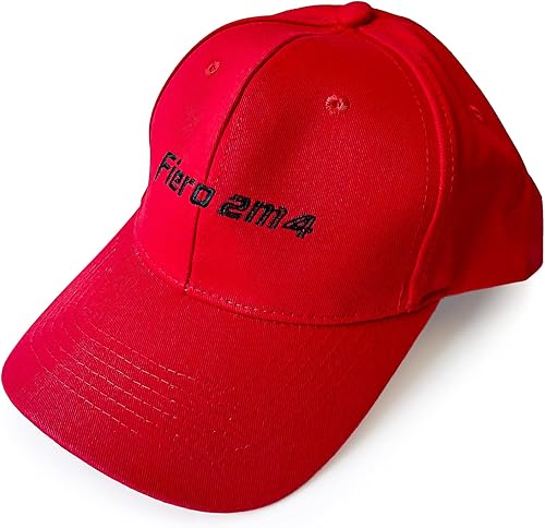 Miniatura 2 de Pontiac Fiero 2M4 Gorra de béisbol roja, Rojo
