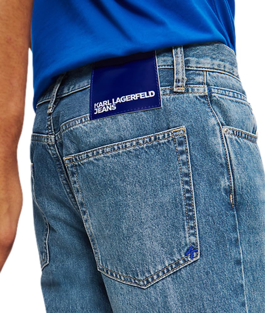 KARL LAGERFELD JEANS, Hombre, Pantalón Deportivo Esencial con Logo, Ajuste Ajustado