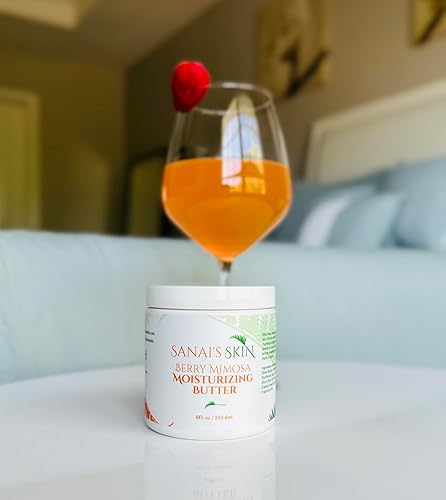 Miniatura 2 de Sanai's Skin Moisturizing Body Butter  Berry Mimosa Moisturizing Butter  Moisturizing & Nourishing for Normal to Dry Skin  Shea Butter & Sunflower