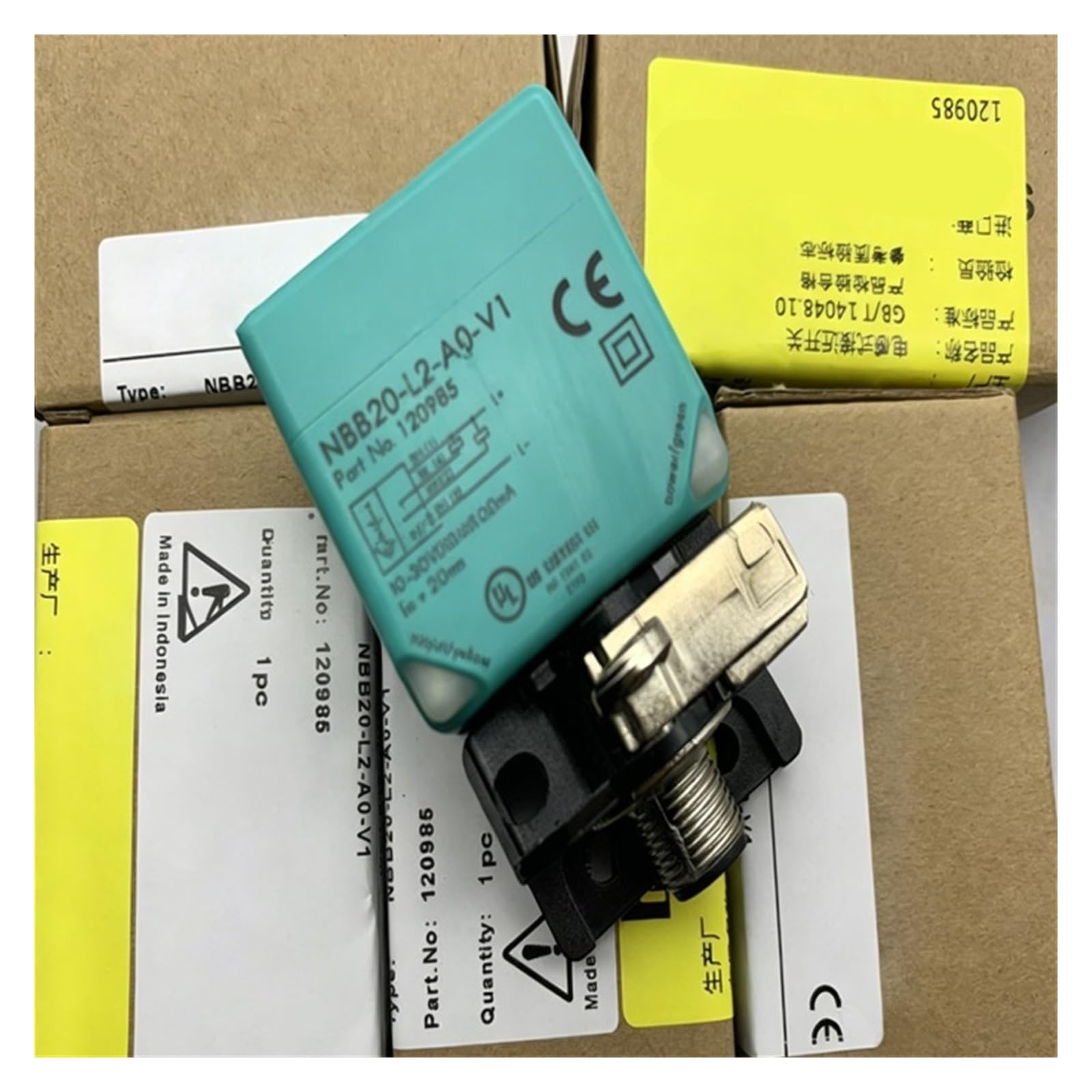 ELZNSQQK 1pcs NBB20-L2-A0/A2/E3-V1 Proximity sensor(NBB20-L2-A2-V1)