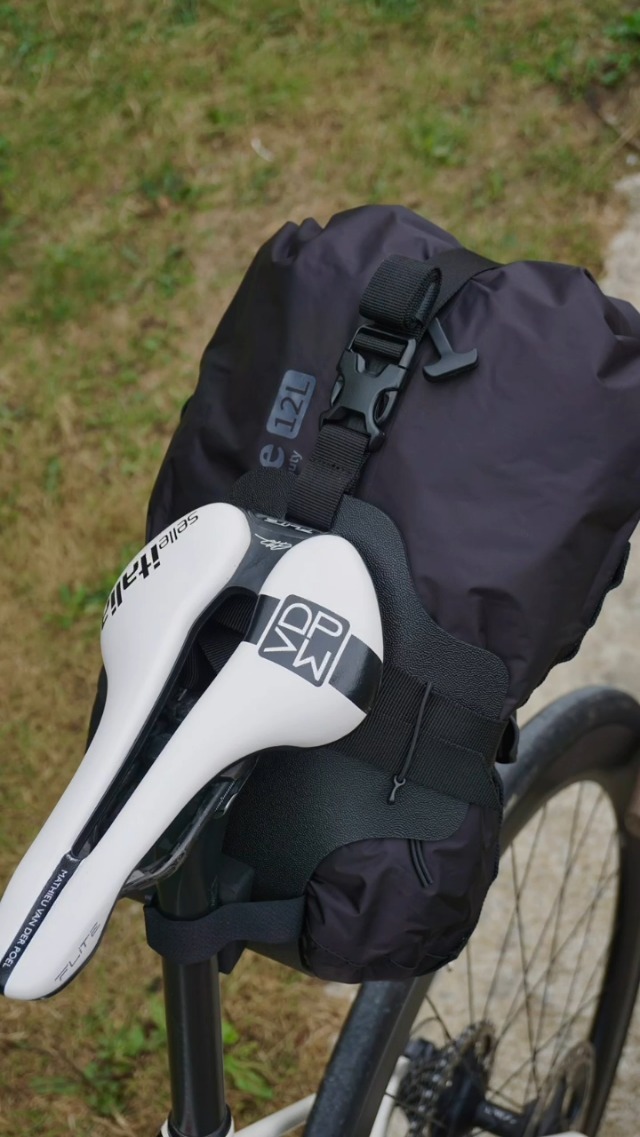 Sacoche De Selle De Vélo Avec Porte-bidon – Support Stabilisateur – Aluminium – Neuf (défauts Mineurs Possibles)