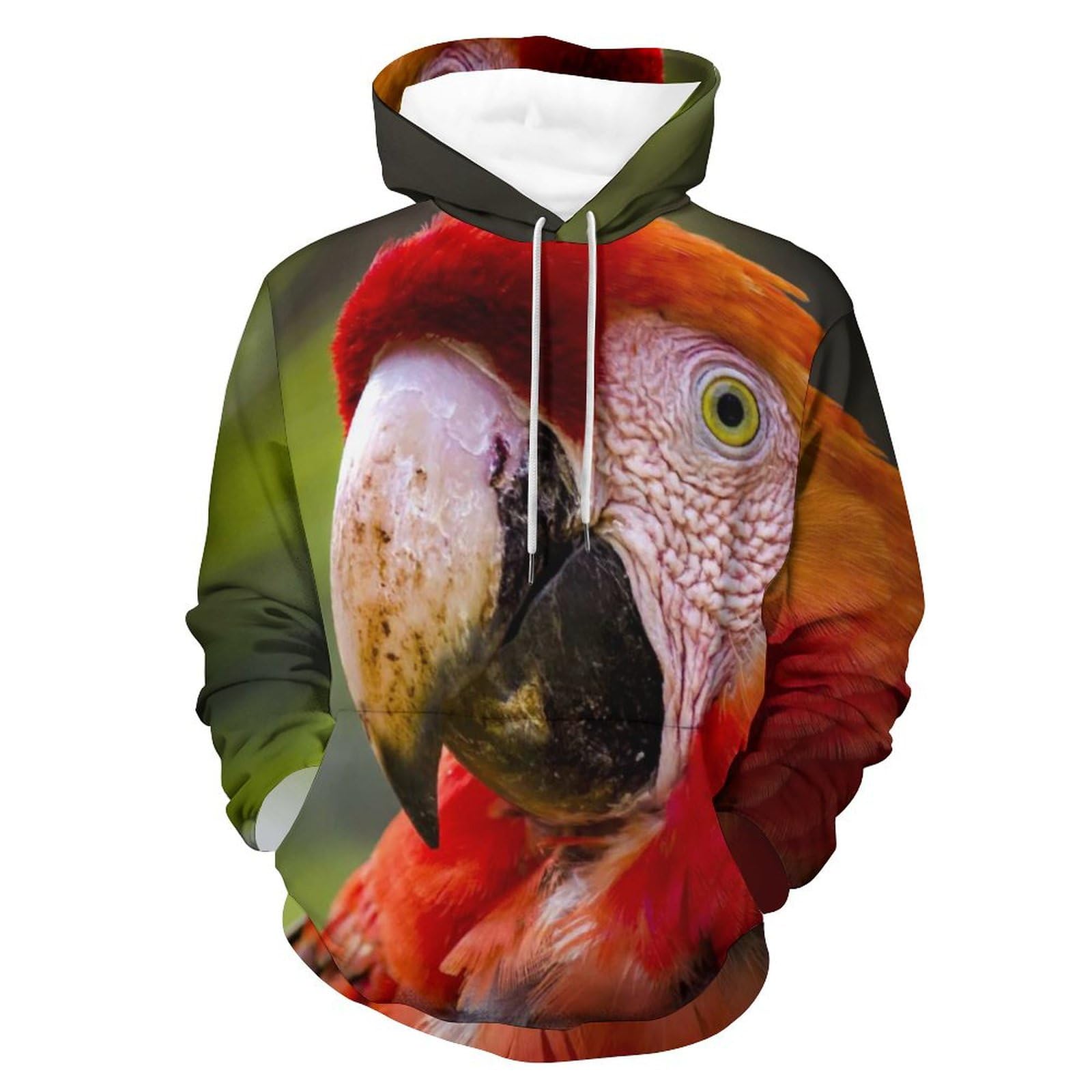 Sweats à capuche perroquet au design unique pull unisexe premium S - 8