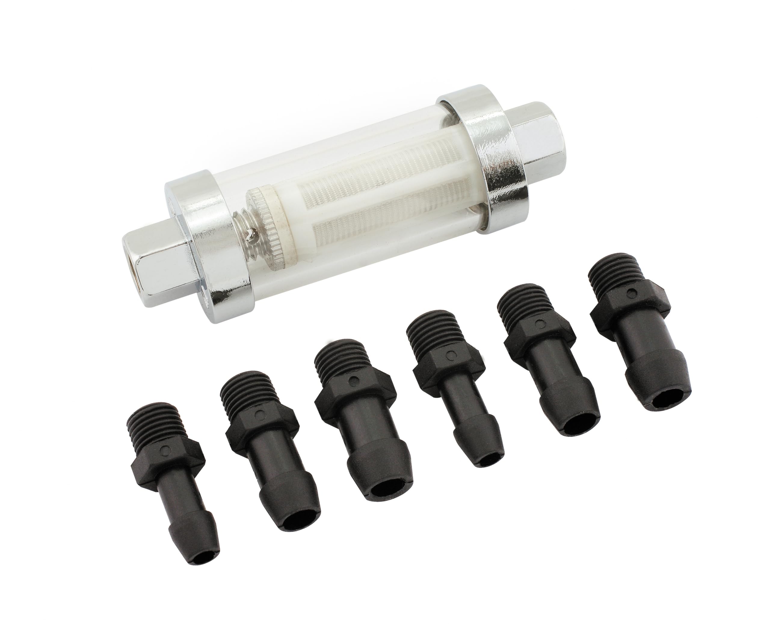 Mr. Gasket 9706 Universal Clearview Fuel Filter by Mr. Gasket