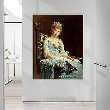 古典的な女性たちの集い 絵画　壁飾り 古典的な女性たちの集い 絵画 壁飾り