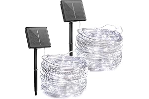 Brightown Outdoor Solar Fairy Lights: Illuminate Your Nights with Enchanting Glow