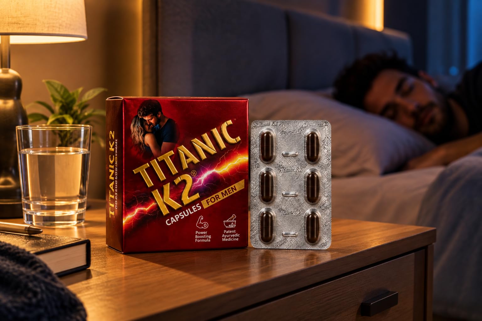 New The Original Titanicc K2 Power Capsule, Enhance Energy, Stamina, Healthy Bones & Sport Performance For Men (Pack Of 1) — Amazon image 5