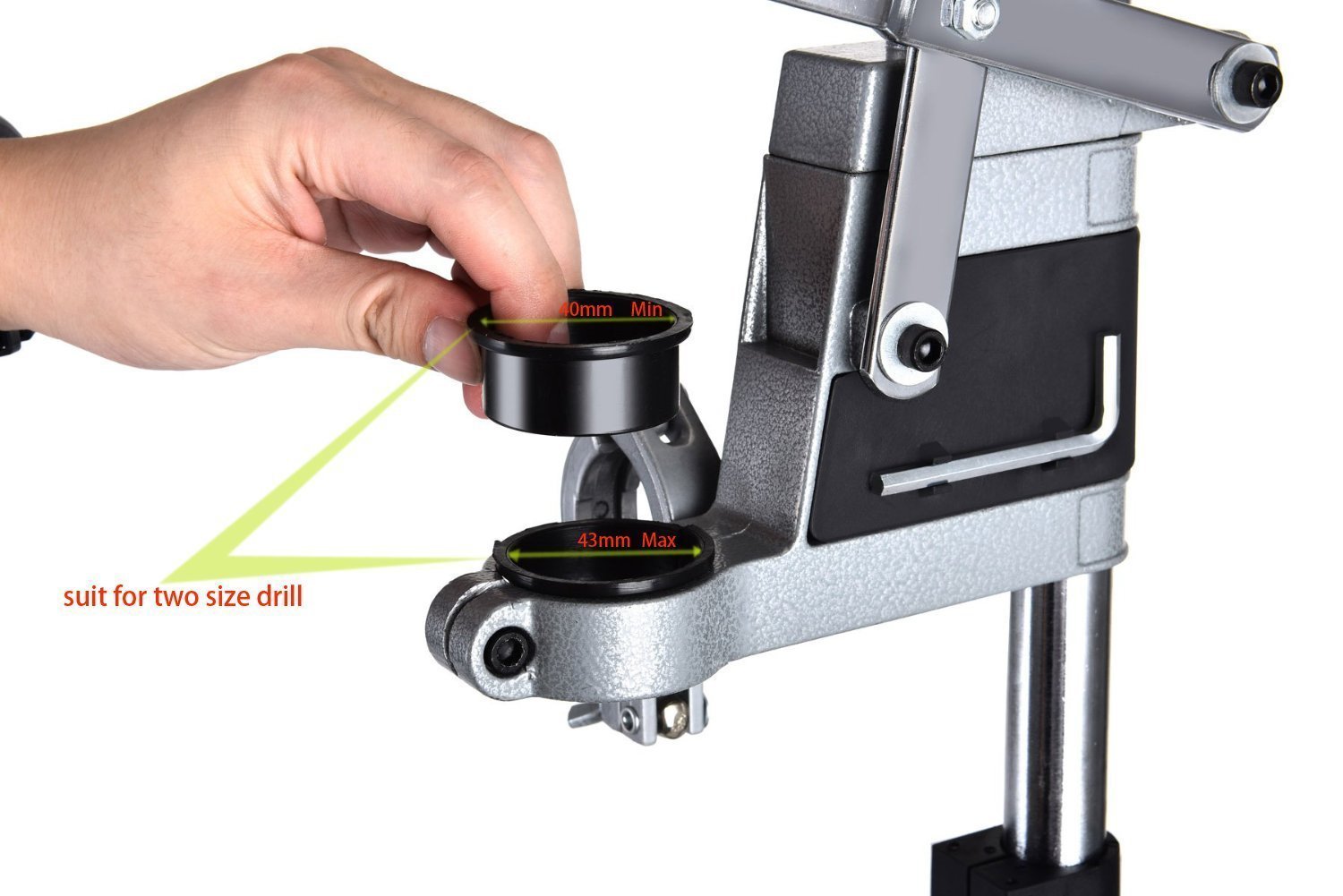 AMYAMY Electric Drill Bench/Drill Press Stand with Drill Press Vise