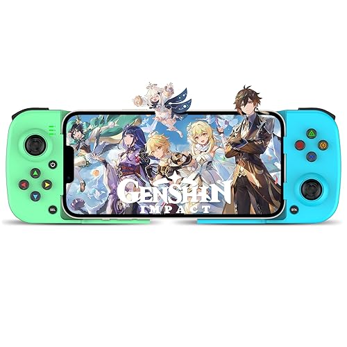 Joso Phone Controller for iPhone/Android Support Phone Case, Mobile Gaming Controller with Ergonomic Design - Wireless Gamepad for Cloud Gaming & PS Remote Play