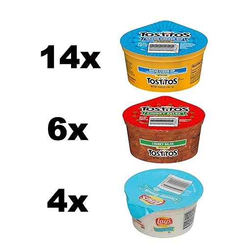 Miniatura 3 de Frito Lay - Paquete variado de tazas de inmersión individuales (paquete de 24)