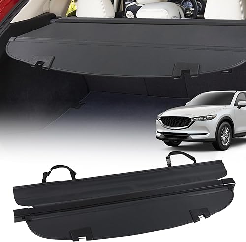 AUXMART Cubierta de carga para Mazda CX-5 2017-2022 Cubierta trasera de carga retráctil para Mazda CX-5 2018 2019 2020 2021 disponible en Yaxa Colombia