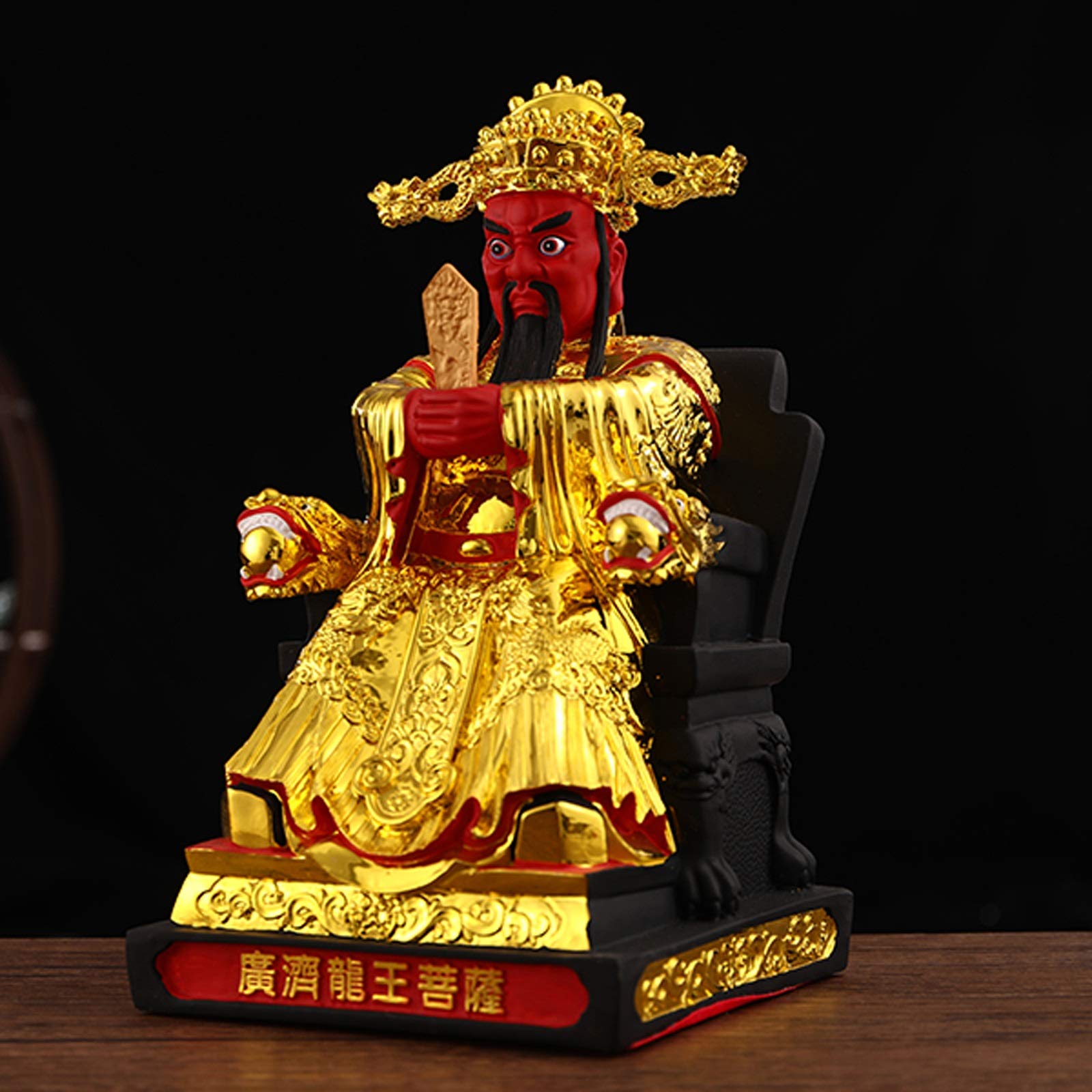 For el hogar, oficina, escritorio, mesa, decoración del baño, estatuas de Buda, estatua de Buda Feng Shui chino, figuras y coleccionables de resina de 15 ", decoración espiritual for la sala de estar,